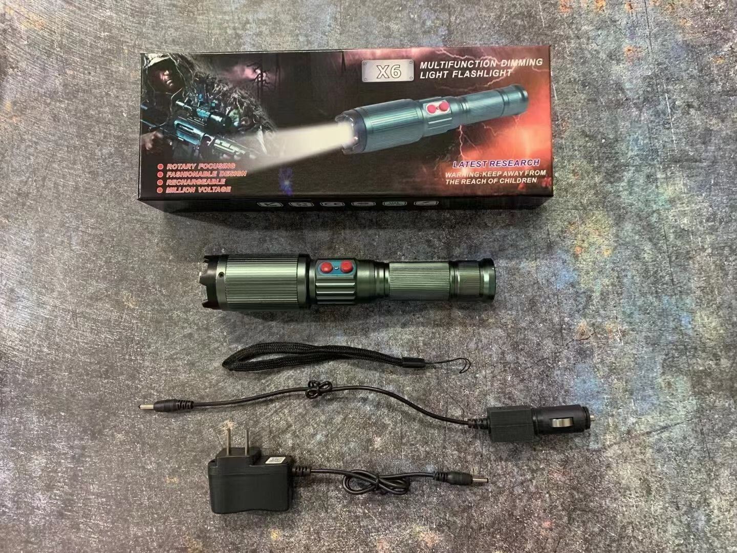 黑鷹x6型機(jī)械版電擊棒 黑鷹x6型機(jī)械版電擊棒