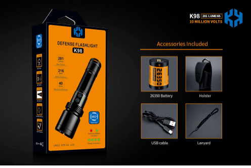 K98型高壓防狼電擊棒